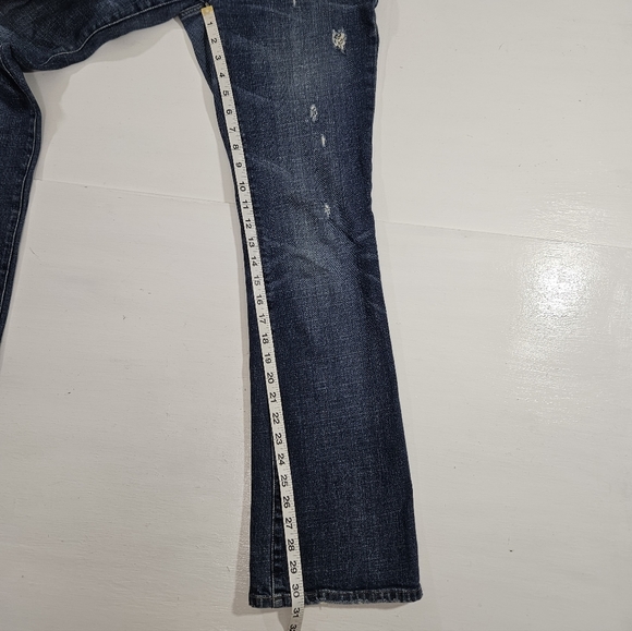 Lauren Ralph Lauren distressed boot cut jeans women's size 4 - Picture 10 of 14